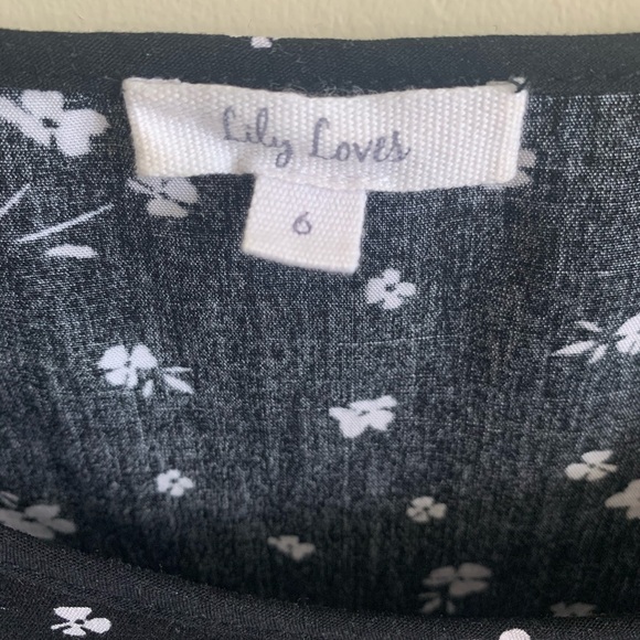 Black & white floral top - Picture 3 of 4